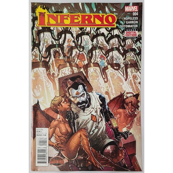 Marvel Other - Inferno 4 Marvel Comics 2015 VF/NM Secret Wars Battleworld X-Men
